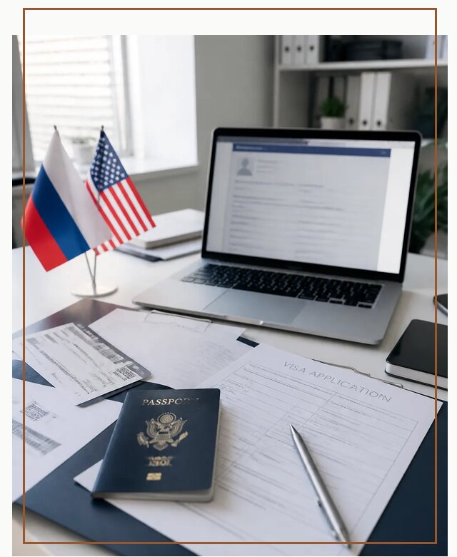 Оформление визы в США для туристов и бизнеса в Слободской
