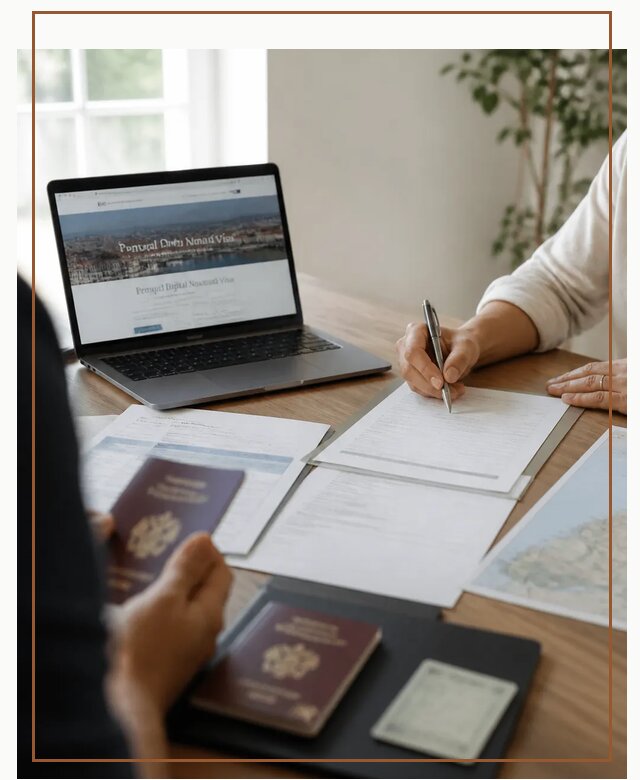 Оформление Digital Nomad и ВНЖ Португалии в Слободской